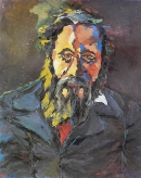 Oil on canvas 73 x 60 cm 1972  