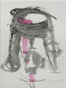 Ink-charcoal-watercolour 24 x 18 cm 2005-2006