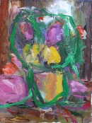 Oil on canvas 55 x 40 cm 1998