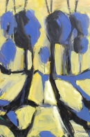 Oil on canvas   122 x 50 cm 1982