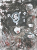 Öl auf Papier 123 x 92 cm 1979-1999