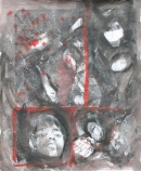 Oil on paper 92 x 75 cm 1979-1999